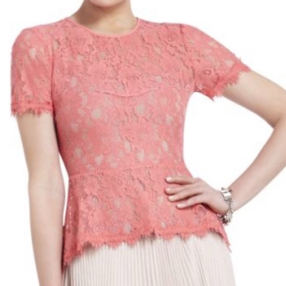 BCBG Lace Blouse